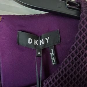 DKNY purple dress size 12